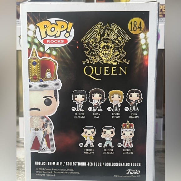 Queens Freddie Mercury Funko Pop - Picture 4 of 5
